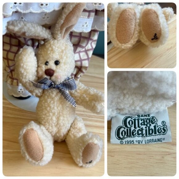 Vintage 1989 Karen McGuffey Miller "SnooKums" Doll With Curly Red Hair Glasses & - Picture 7 of 10